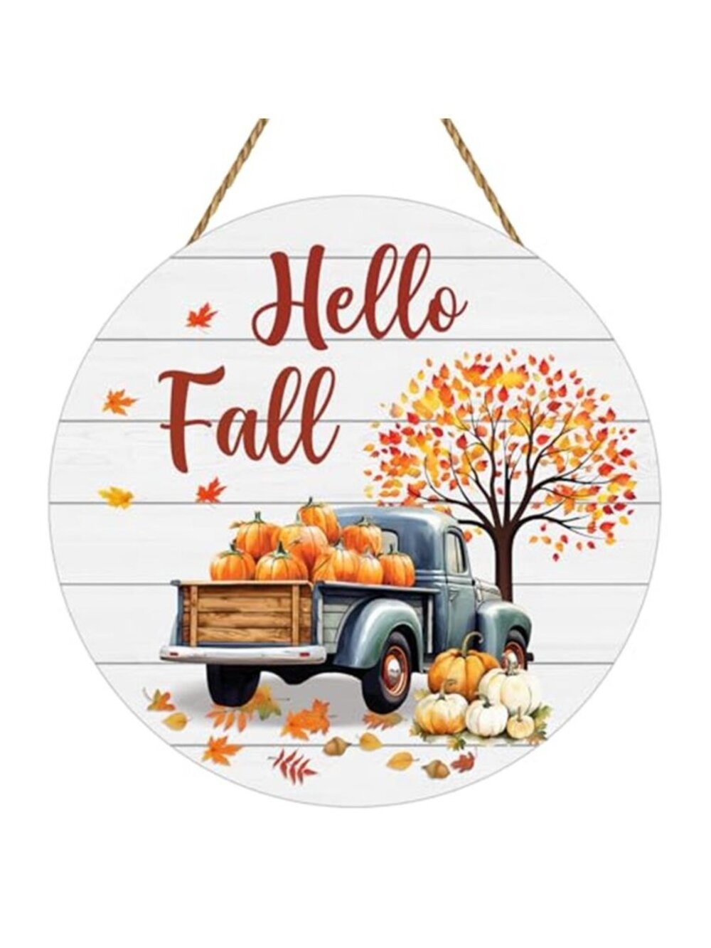 Fall Decorations for Home Fall Door Decor Hello Fall Wall Decor